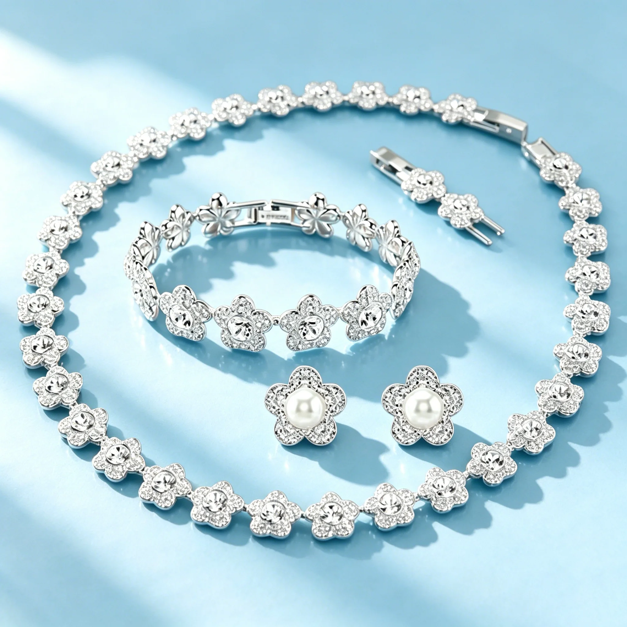 2026 new necklace women's niche design bracelet high-end earrings light luxury versatile ring jewelry set
2026 new necklace women's niche design bracelet high-end earrings light luxury versatile ring jewelry set