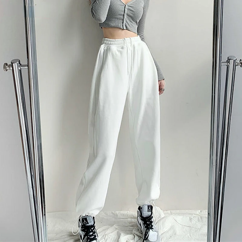 Pants Women Casual Pure Color Cozy Feminine Pant All-match Korean Style High Waisted Students Spring Full Length Trendy Mujer
Pants Women Casual Pure Color Cozy Feminine Pant All-match Korean Style High Waisted Students Spring Full Length Trendy Mujer