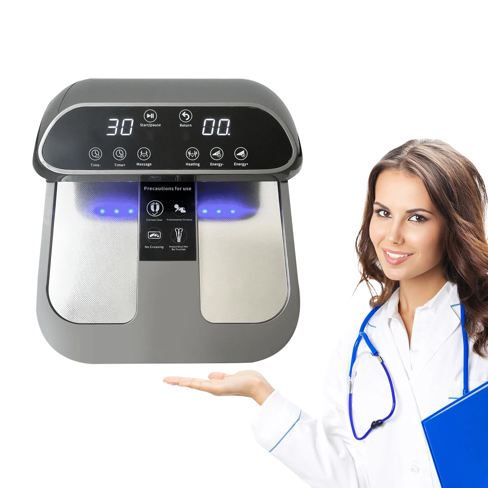 Terahertz Stem Wave Physiotherapy Device Bioenergy Meridian Instrument Soft Foot Warmer Massage Terahertz Therapy Foot Massager
Terahertz Stem Wave Physiotherapy Device Bioenergy Meridian Instrument Soft Foot Warmer Massage Terahertz Therapy Foot Massager