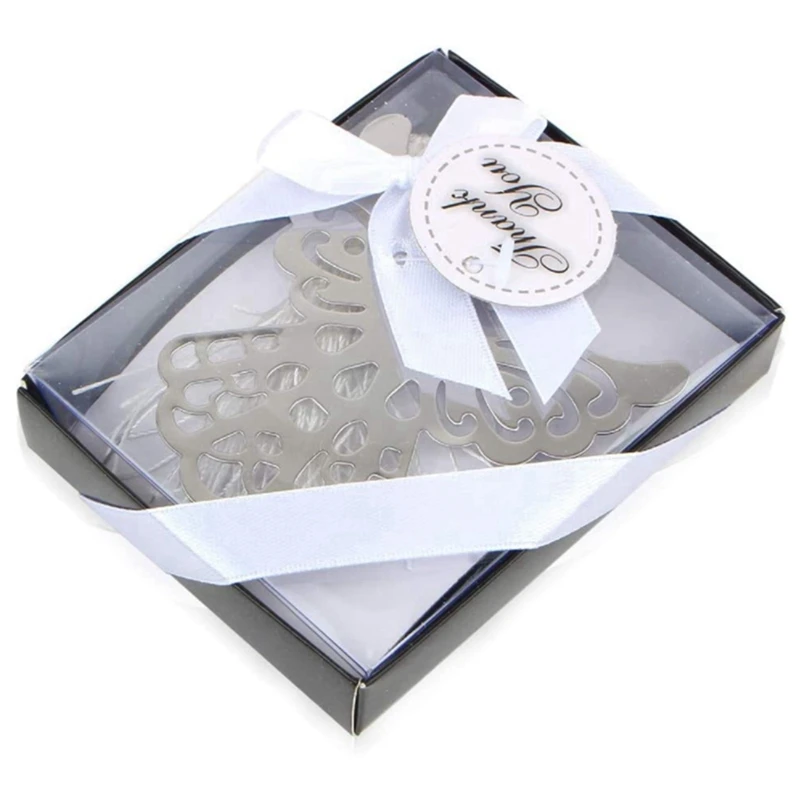 100Pcs Angel Bookmark Favor With Elegant Silk Tassel Wedding Party Favor Gift Boxed Book Lovers Collection Bookmark
100Pcs Angel Bookmark Favor With Elegant Silk Tassel Wedding Party Favor Gift Boxed Book Lovers Collection Bookmark