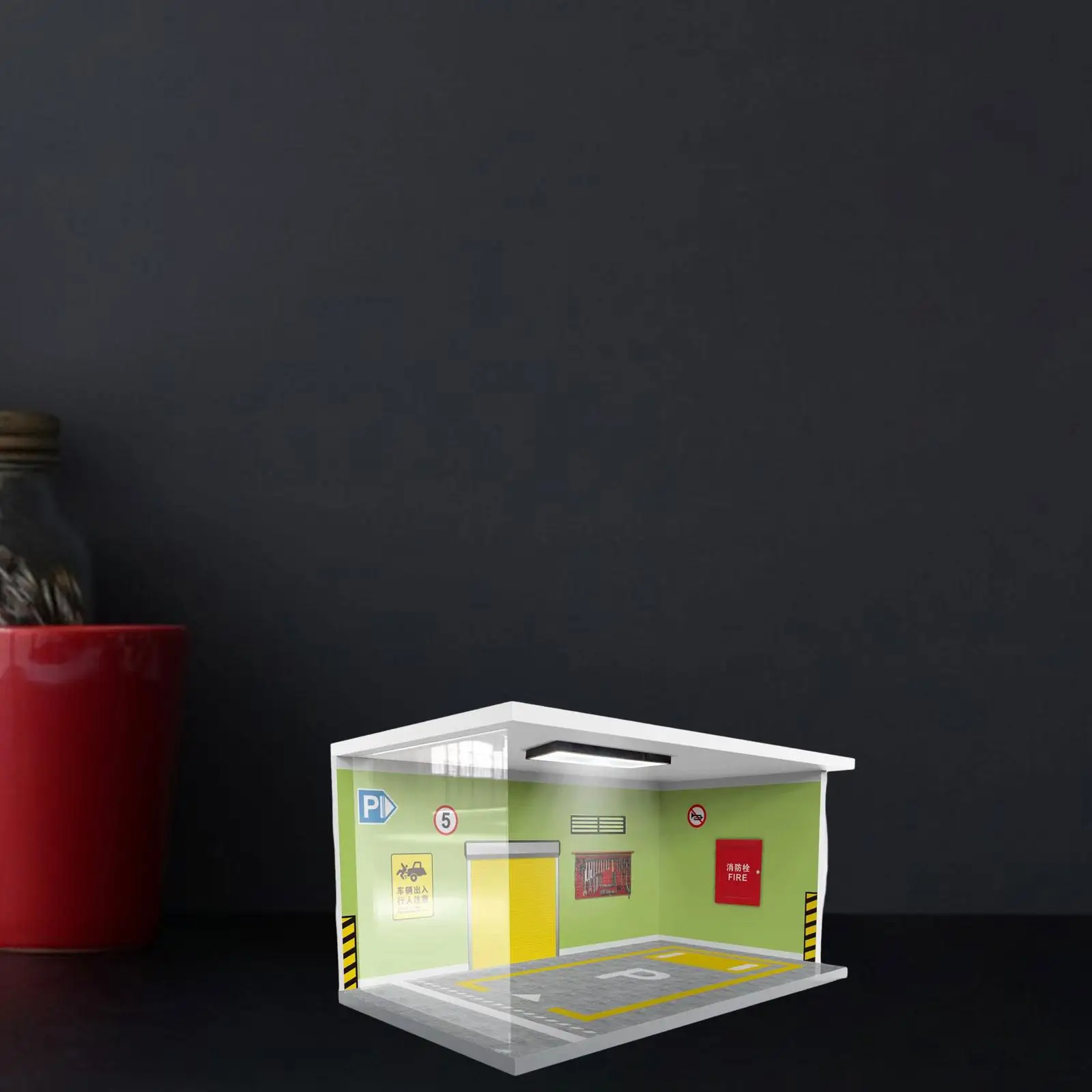 Parking Lot Model Countertop Display Garage Diorama Model for Collection Display Birthday Gifts
Parking Lot Model Countertop Display Garage Diorama Model for Collection Display Birthday Gifts