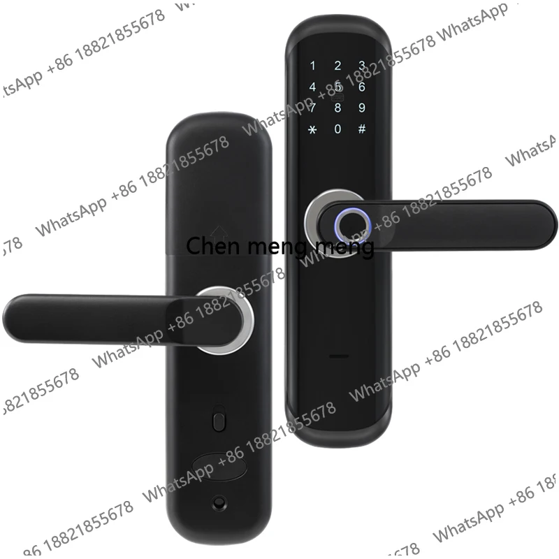 TT lock Bluetooth Fingerprint Door Lock M1 Card Password Keyless Add Gateway Work With Alexa/Google Unlock Wifi Black X3
TT lock Bluetooth Fingerprint Door Lock M1 Card Password Keyless Add Gateway Work With Alexa/Google Unlock Wifi Black X3
