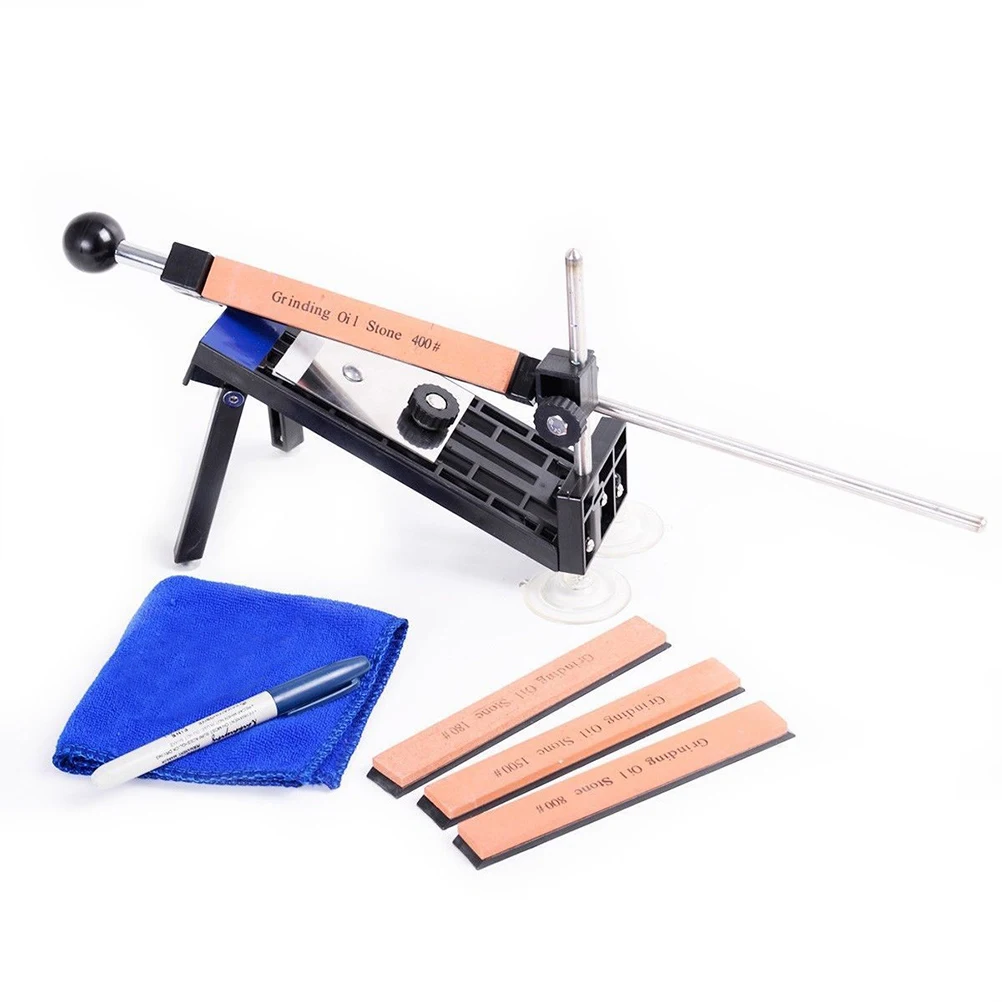 Knife Sharpening Bar 180# 400# 800# 1500# Stones All Size Knives Fix Angle Sharpener Kitchen Tool Easy Clean Operate
Knife Sharpening Bar 180# 400# 800# 1500# Stones All Size Knives Fix Angle Sharpener Kitchen Tool Easy Clean Operate