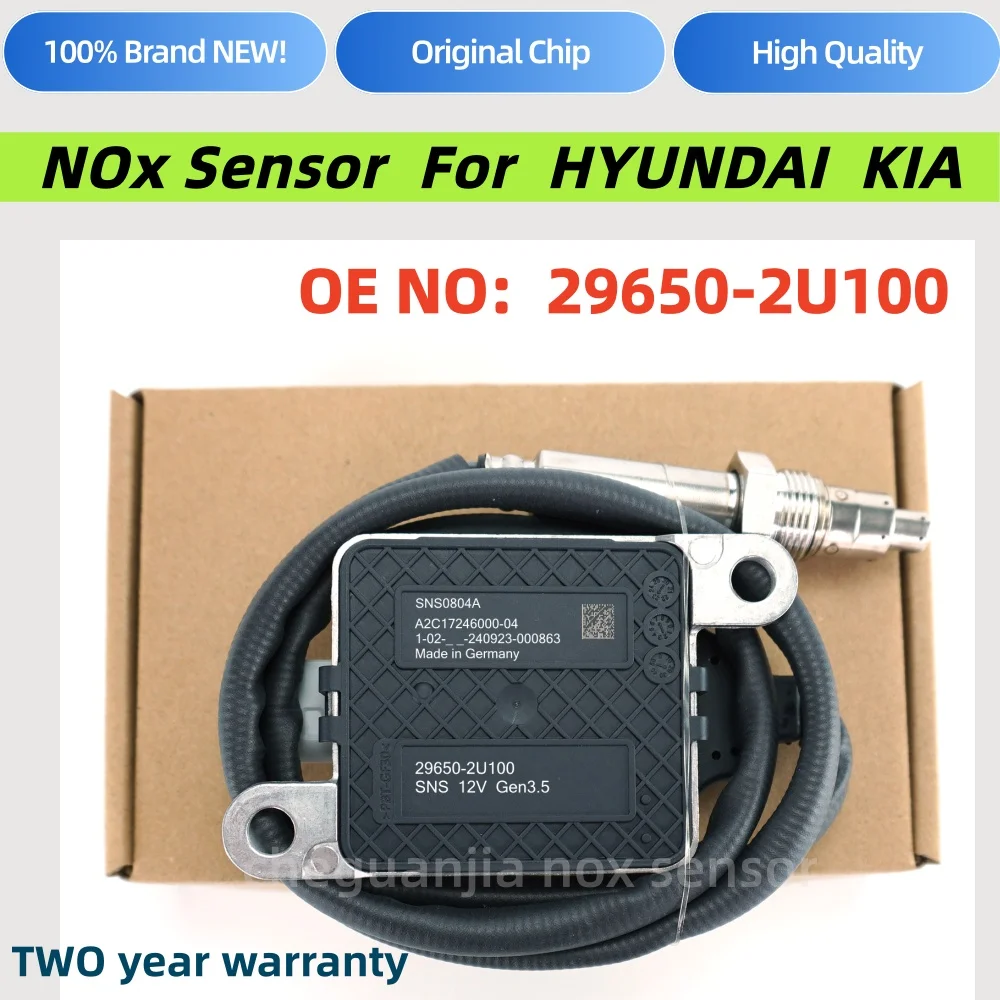 296502U100 29650-2U100 SNS0804A Nitrogen Oxygen NOx Sensor For Hyundai Kia Ceed III CD Wagon 1.6 Crdi 136
296502U100 29650-2U100 SNS0804A Nitrogen Oxygen NOx Sensor For Hyundai Kia Ceed III CD Wagon 1.6 Crdi 136
