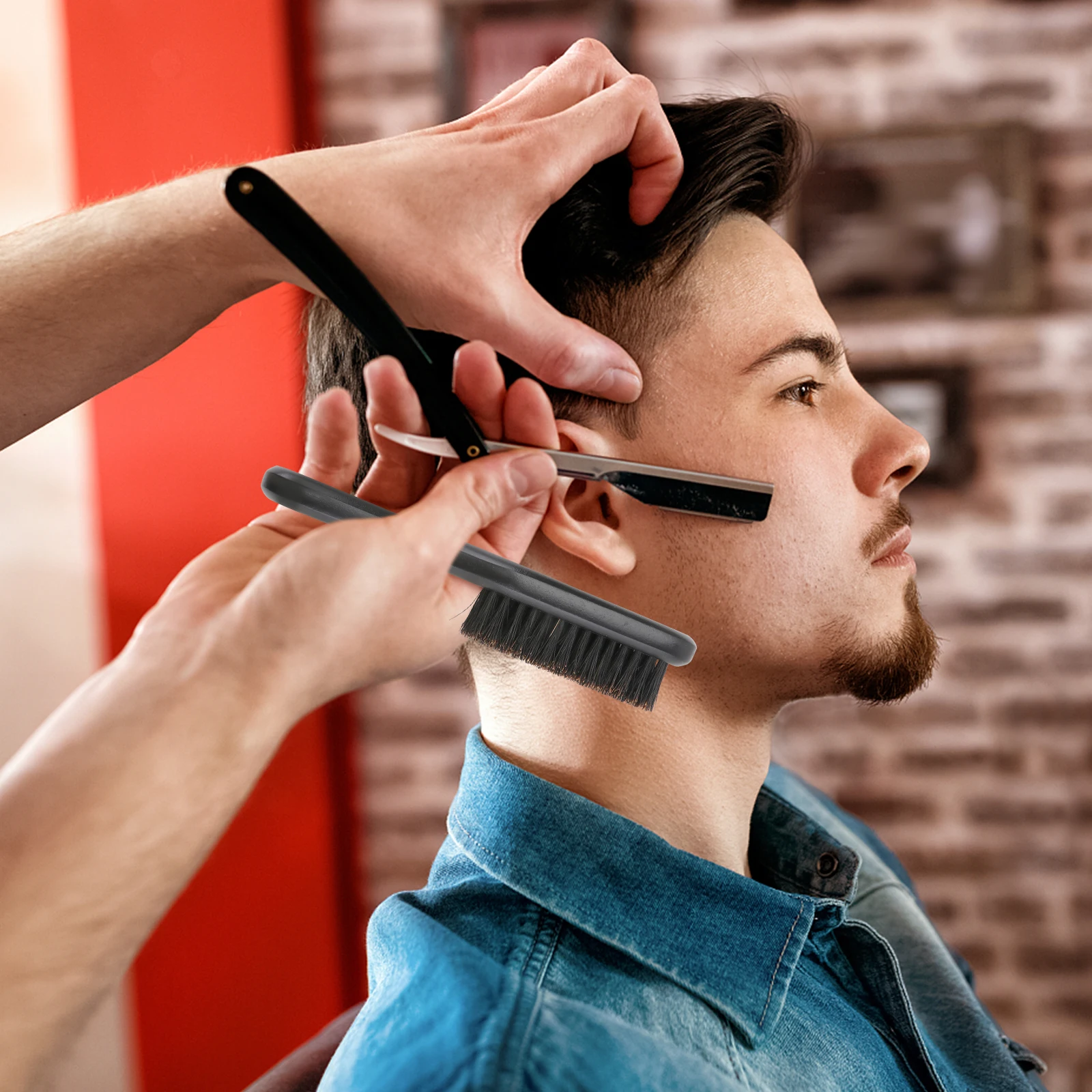 Beard Care Brush Men Professional Barber Boar Bristle Wooden Handle Grooming Tool Male Supply Salon Comb Long Lasting
Beard Care Brush Men Professional Barber Boar Bristle Wooden Handle Grooming Tool Male Supply Salon Comb Long Lasting
