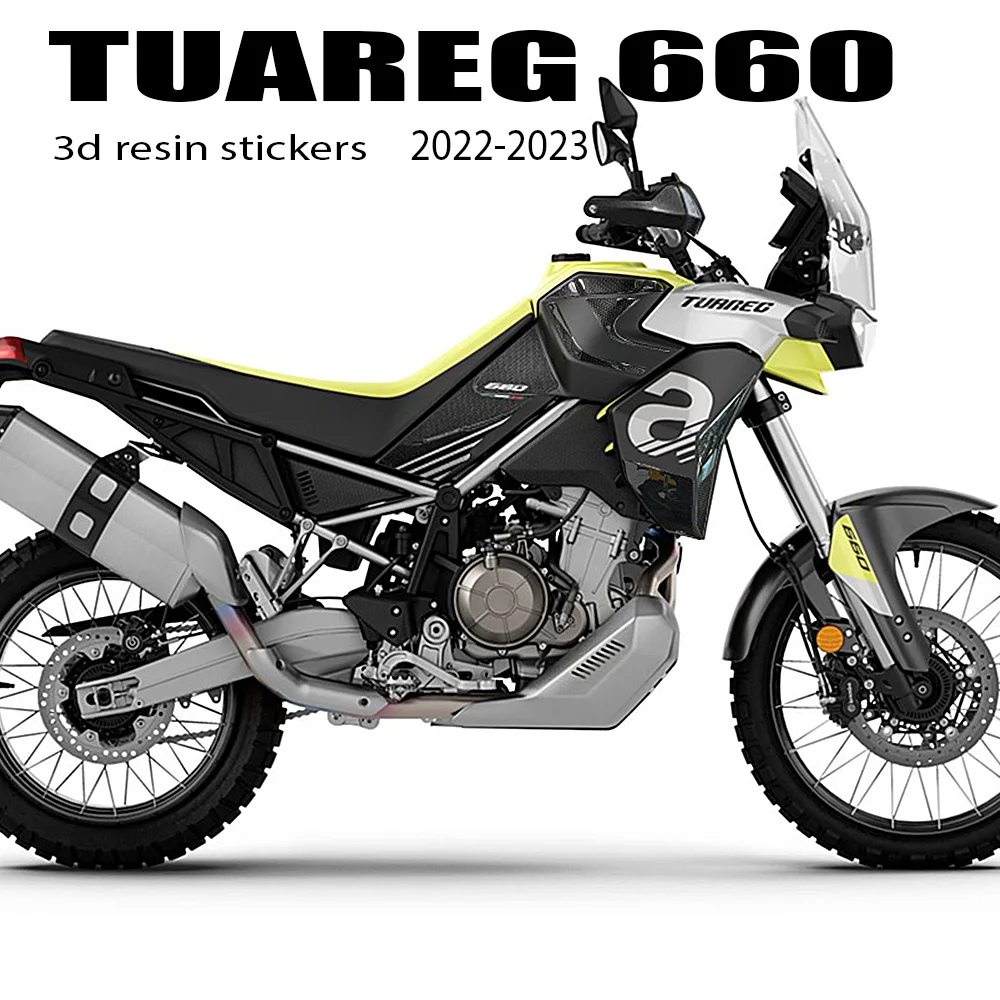 Набор защитных наклеек Tuareg660 для бака мотоцикла, аксессуары 3D, эпоксидная смола, для Aprilia Tuareg 2023 660-2022
Набор защитных наклеек Tuareg660 для бака мотоцикла, аксессуары 3D, эпоксидная смола, для Aprilia Tuareg 2023 660-2022