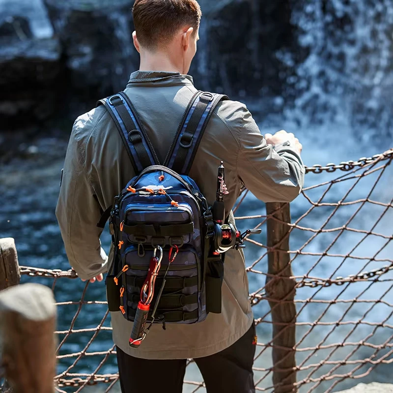 Outdoor Tactical Climbing Camping Backpack Sports Trekking Hiking Molle Tackle Bag with Rod Holder Travel Chest Rucksack
Outdoor Tactical Climbing Camping Backpack Sports Trekking Hiking Molle Tackle Bag with Rod Holder Travel Chest Rucksack
