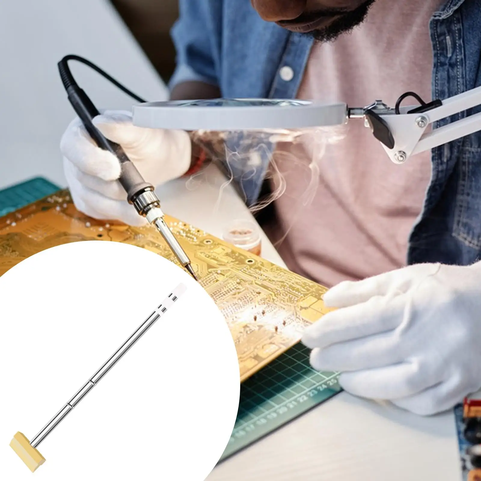 Bevel Copper Soldering Iron Tip Heating Core Head Replacement Ideal for Repairing Gaming Controllers DIY
Bevel Copper Soldering Iron Tip Heating Core Head Replacement Ideal for Repairing Gaming Controllers DIY