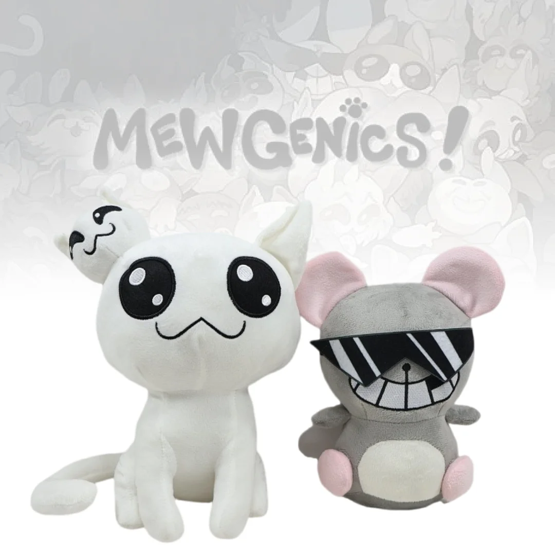 23CM Mewgenics Anime Plushie Set Cat And Mouse Stuffed Dolls Cute Cartoon Toys For Kids Birthday Gift Room Decoration
23CM Mewgenics Anime Plushie Set Cat And Mouse Stuffed Dolls Cute Cartoon Toys For Kids Birthday Gift Room Decoration