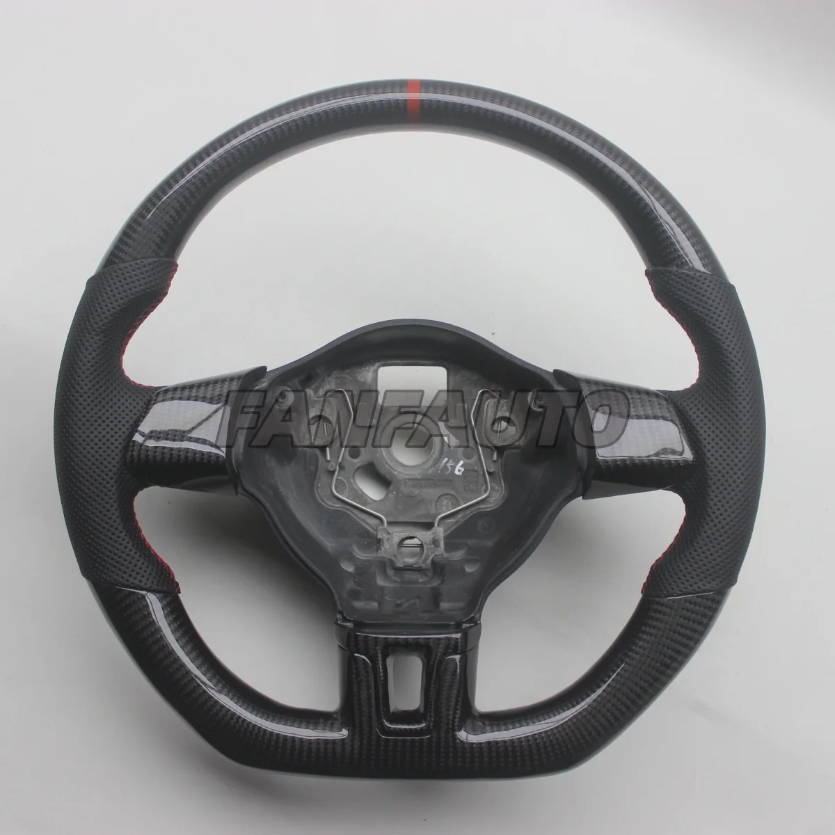 Custom for VW Volkswagen Polo 2011-2013 Real Carbon Fiber Steering Wheel with Leather
Custom for VW Volkswagen Polo 2011-2013 Real Carbon Fiber Steering Wheel with Leather