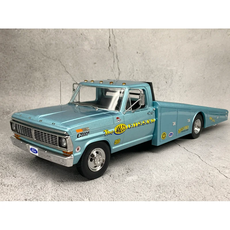 ACME литой под давлением масштаб 1:18 1970 F350, рампа, грузовик, модель автомобиля из сплава, готовая коллекция имитаций, украшение, праздничный подарок, дисплей
ACME литой под давлением масштаб 1:18 1970 F350, рампа, грузовик, модель автомобиля из сплава, готовая коллекция имитаций, украшение, праздничный подарок, дисплей