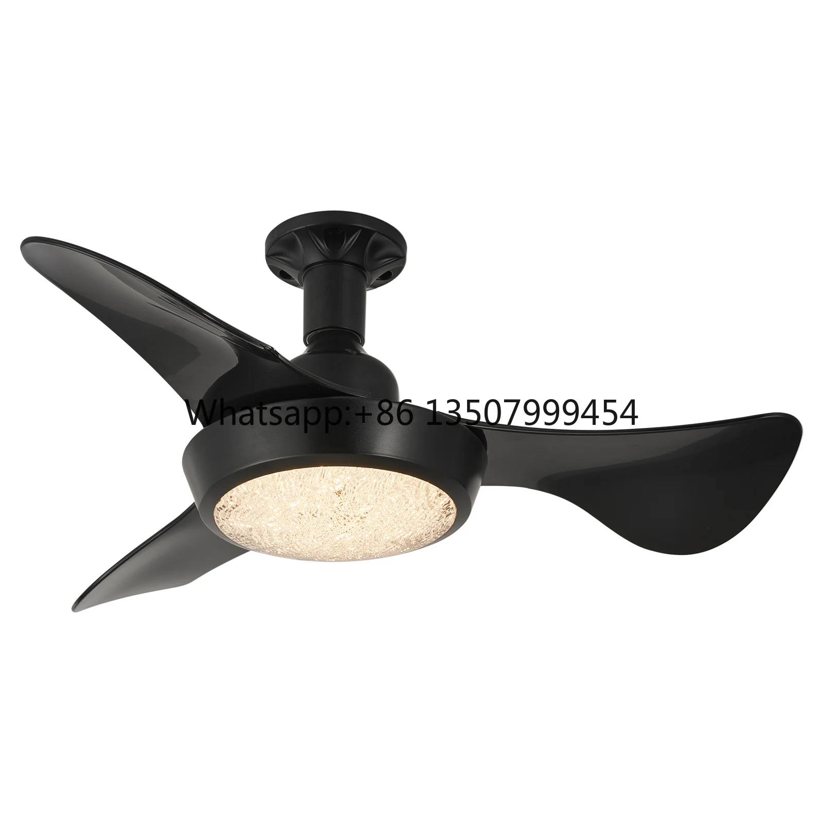 Modern 25 Inch Ceiling Fan Light with LED Lamp and Remote Control 3 ABS Blades Ceiling Fan for Household
Modern 25 Inch Ceiling Fan Light with LED Lamp and Remote Control 3 ABS Blades Ceiling Fan for Household