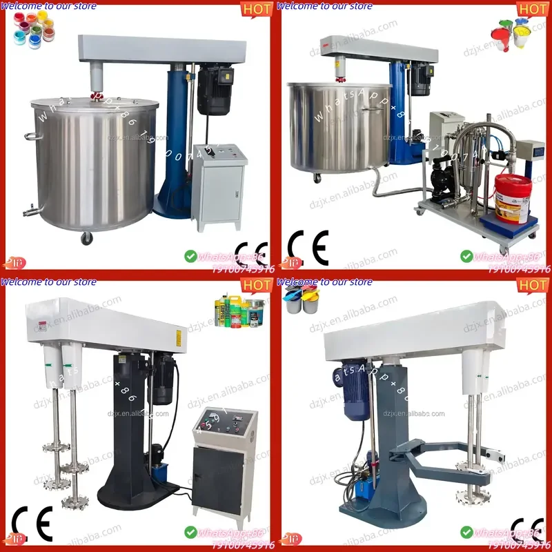 CE Certificate DZJX Factory Price High Speed Disperser / High Shear Mixer for Sale - CE Certified
CE Certificate DZJX Factory Price High Speed Disperser / High Shear Mixer for Sale - CE Certified