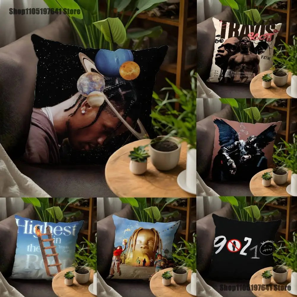 Rapper T-Travis S-Scott Pillow Case For Sofa Decor Car Office Room Printing Cushion Cover Decorations and Protector
Rapper T-Travis S-Scott Pillow Case For Sofa Decor Car Office Room Printing Cushion Cover Decorations and Protector