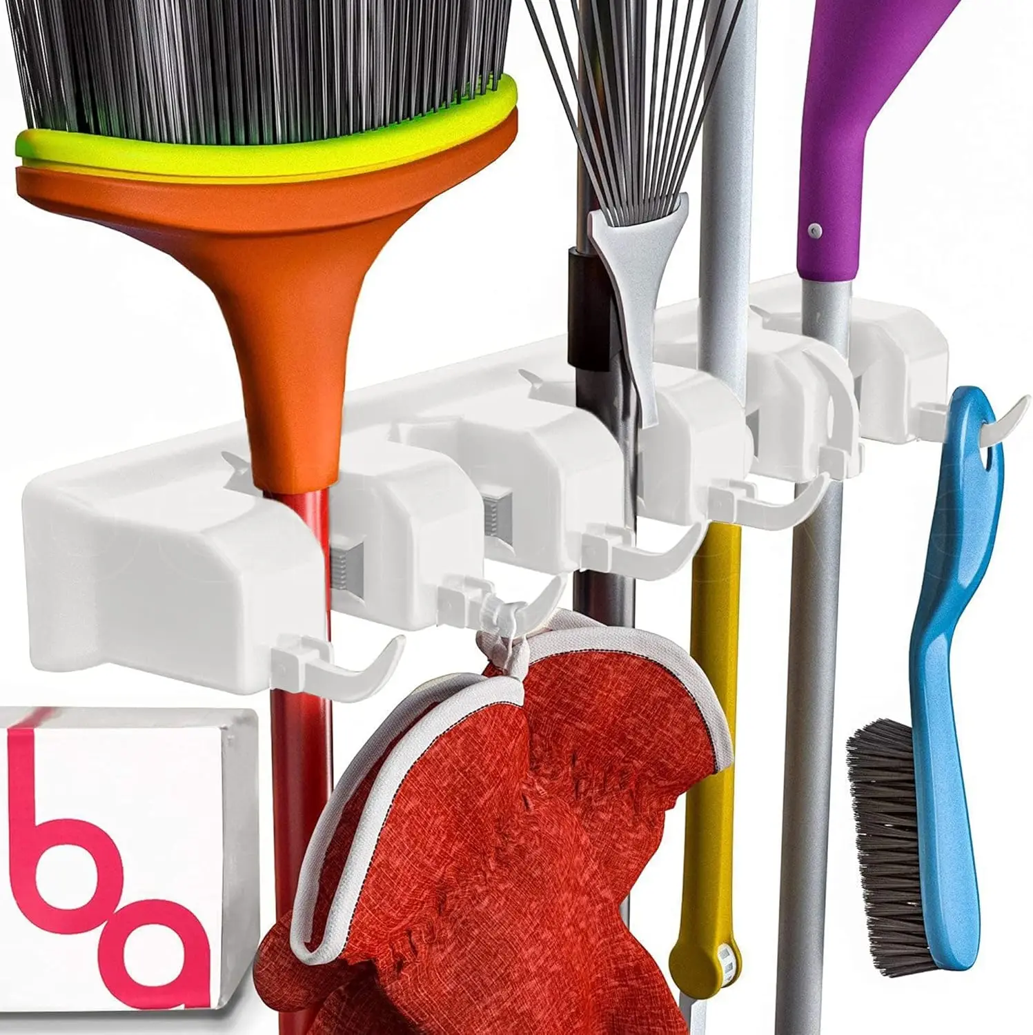 Wall Mount Mop & Broom Holder - Extra Grip Garden Tool Organizer, Wall Hanging Broom Rack
Wall Mount Mop & Broom Holder - Extra Grip Garden Tool Organizer, Wall Hanging Broom Rack