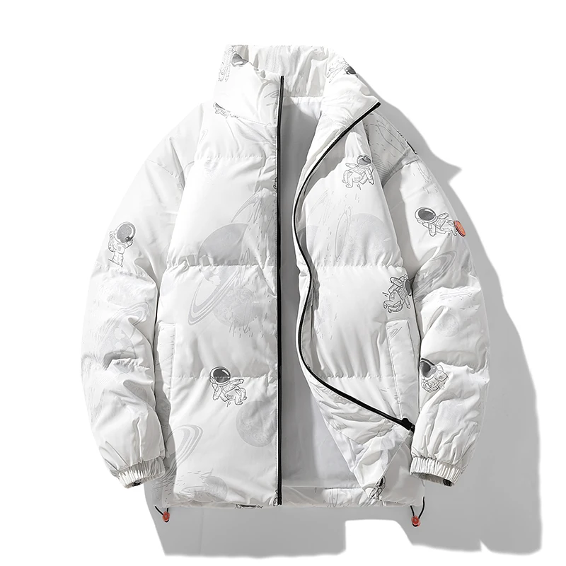 Men Warm Jacket Winter Fashionable Casual Color-Blocked Print Outdoor Sports Stand Collar Coat Windproof Couples padded Clothing
Men Warm Jacket Winter Fashionable Casual Color-Blocked Print Outdoor Sports Stand Collar Coat Windproof Couples padded Clothing