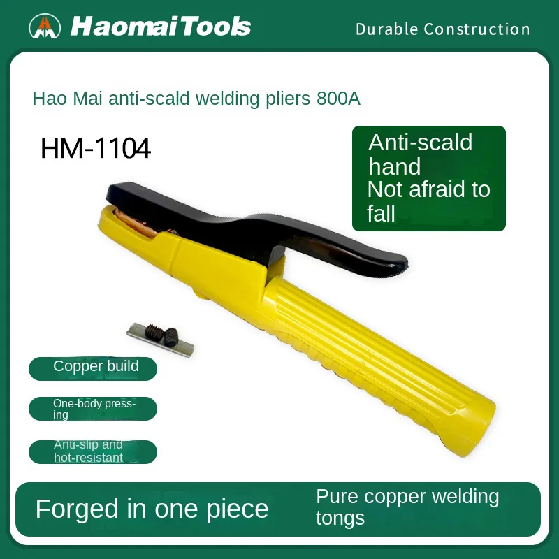 HaoMai 800A Anti-burn Welding Pliers Welding Tool Industrial Grade Welding Pliers Welding Handle Pliers
HaoMai 800A Anti-burn Welding Pliers Welding Tool Industrial Grade Welding Pliers Welding Handle Pliers
