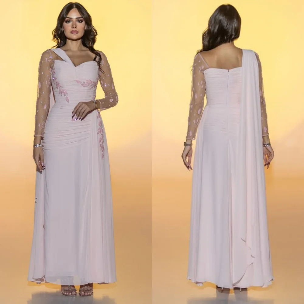 Customized Modern Style Classic Chiffon Beading Sequined Straight Square Neck Long Dresses Bespoke Occasion Dresses High Quality
Customized Modern Style Classic Chiffon Beading Sequined Straight Square Neck Long Dresses Bespoke Occasion Dresses High Quality