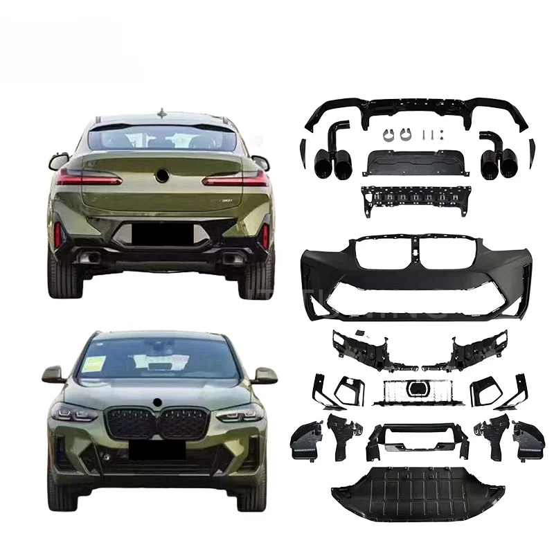 Высококачественная Решетка переднего бампера M40I Bodykit на заказ для Bmw X4 G02 Lci обновление до X4M F98 Lci 2022 + комплект корпуса
Высококачественная Решетка переднего бампера M40I Bodykit на заказ для Bmw X4 G02 Lci обновление до X4M F98 Lci 2022 + комплект корпуса