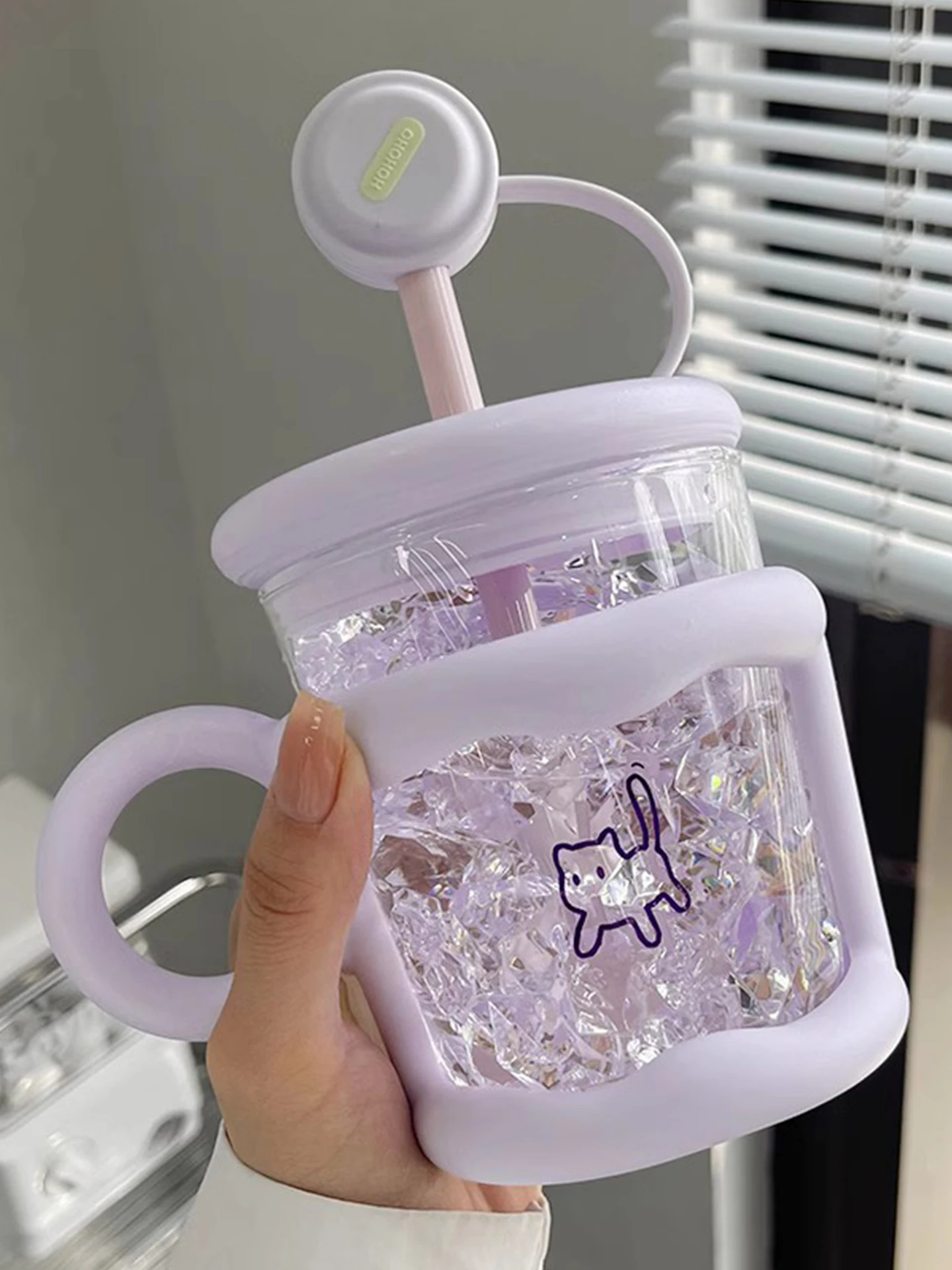 High Borosilie Glass Cup for Women with Handle And Lid Tea Water Separation Portable Home New Sle Ladies Special Use Cup
High Borosilie Glass Cup for Women with Handle And Lid Tea Water Separation Portable Home New Sle Ladies Special Use Cup