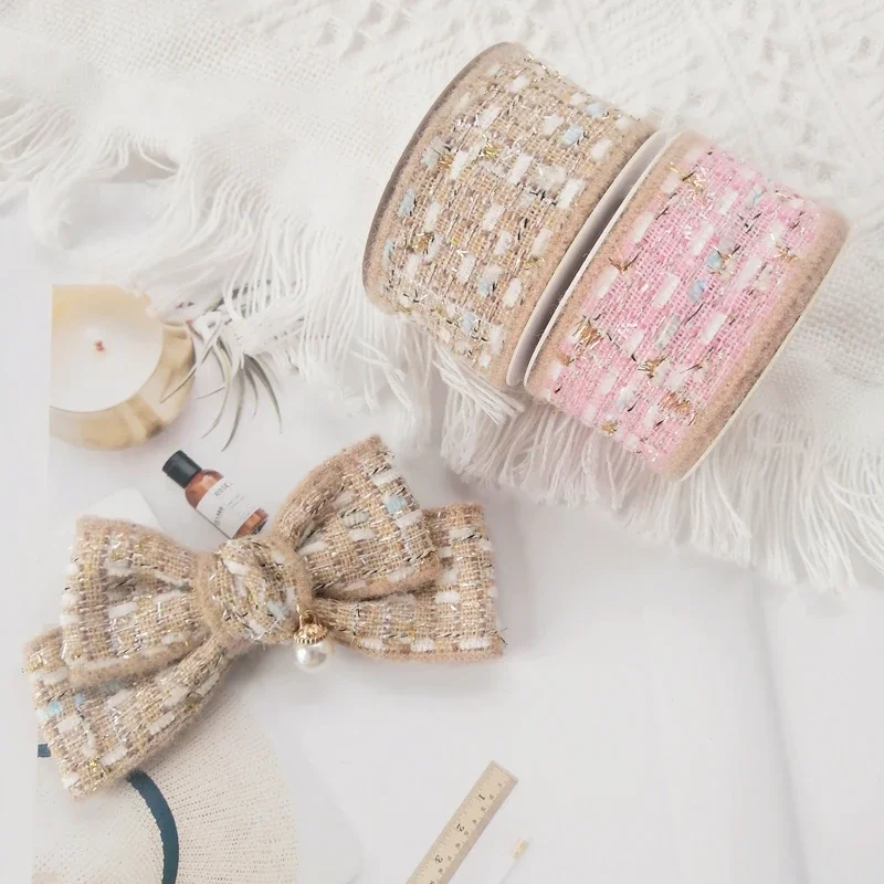 Thick Cotton Wool Knitted Ribbon Winter Tweed Webbing 25mm 40mm DIY Hair Accessories Material Bow Making Collar Handmade Crafts
Thick Cotton Wool Knitted Ribbon Winter Tweed Webbing 25mm 40mm DIY Hair Accessories Material Bow Making Collar Handmade Crafts