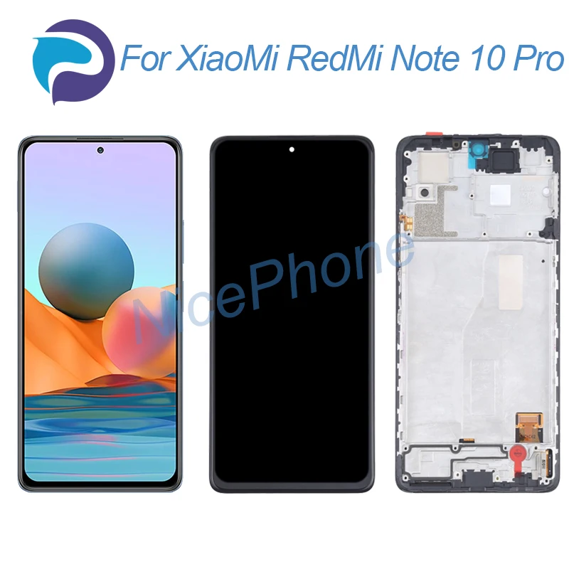 ЖК-экран и сенсорный экран для XiaoMi RedMi Note 10 Pro M2101K6G, M2101K6R, ЖК-экран для RedMi Note 10 Pro
ЖК-экран и сенсорный экран для XiaoMi RedMi Note 10 Pro M2101K6G, M2101K6R, ЖК-экран для RedMi Note 10 Pro