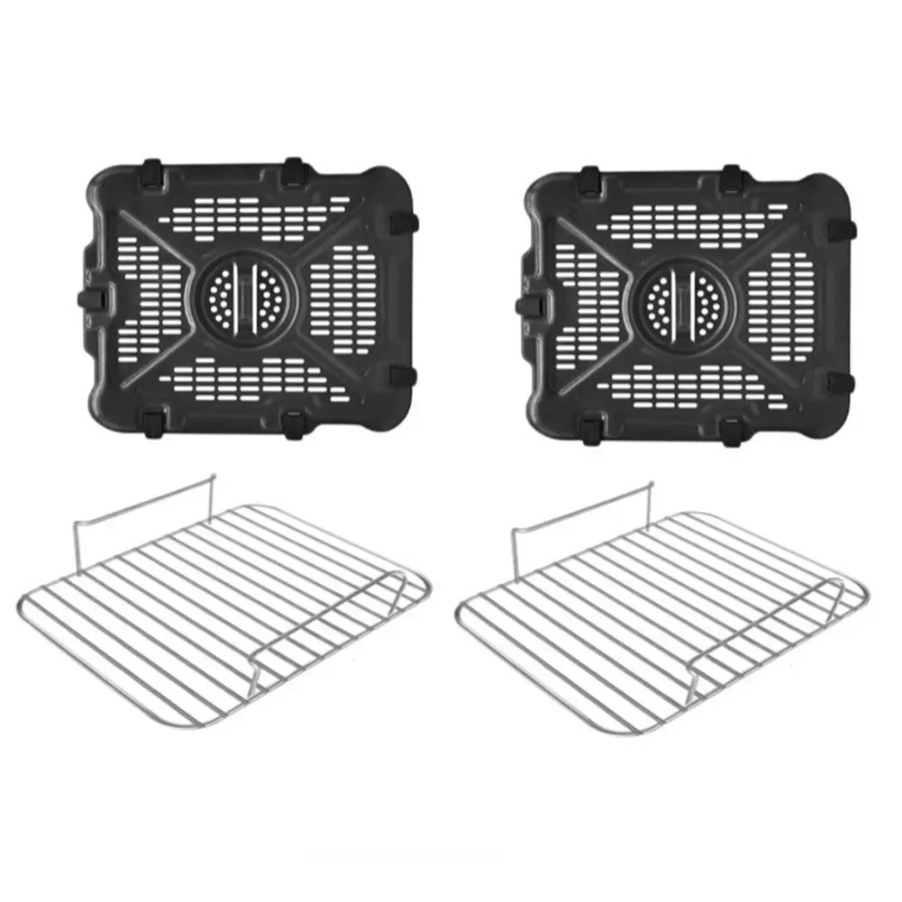 Air Fryer Set Thickened Rectangular Fry Plate And Grill Set Grills Baking Trays 2 Grills And 2 Baking Trays Air Fryer Parts
Air Fryer Set Thickened Rectangular Fry Plate And Grill Set Grills Baking Trays 2 Grills And 2 Baking Trays Air Fryer Parts