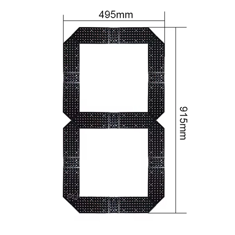 Waterproof Number LED 7 Segment Module 36 inch for Digits
Waterproof Number LED 7 Segment Module 36 inch for Digits