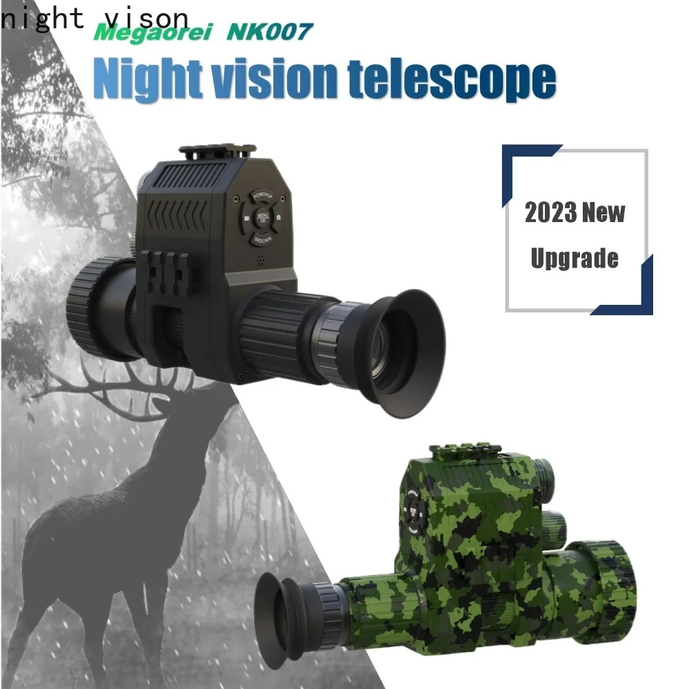 Распродажа, горячие продажи! Megaorei NK007plus 400M Монокуляр 1080P Цифровой прицел ночного видения Инфракрасная видеокамера с 5-кратным зумом для наружного охоты
Распродажа, горячие продажи! Megaorei NK007plus 400M Монокуляр 1080P Цифровой прицел ночного видения Инфракрасная видеокамера с 5-кратным зумом для наружного охоты