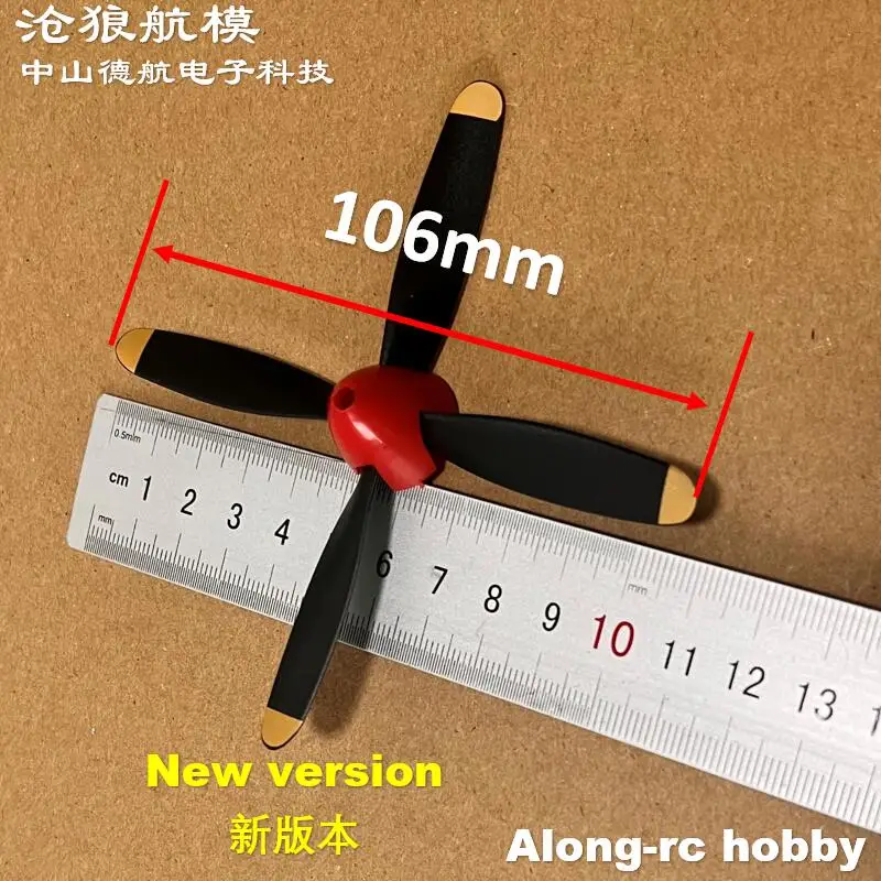 2pcs 106mm 4 blades Propeller for RC Airplane Plane Spare Part Volantex rc 400mm Wing Span P51 Mustang Park Flyer 761-5
2pcs 106mm 4 blades Propeller for RC Airplane Plane Spare Part Volantex rc 400mm Wing Span P51 Mustang Park Flyer 761-5