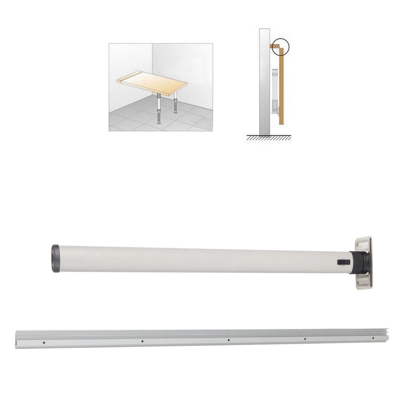 730mm Foldable Table Leg Detachable Aluminium Alloy for RV Trailer Motorhome Wall Mount Desk RV Table Stand Table Support
730mm Foldable Table Leg Detachable Aluminium Alloy for RV Trailer Motorhome Wall Mount Desk RV Table Stand Table Support