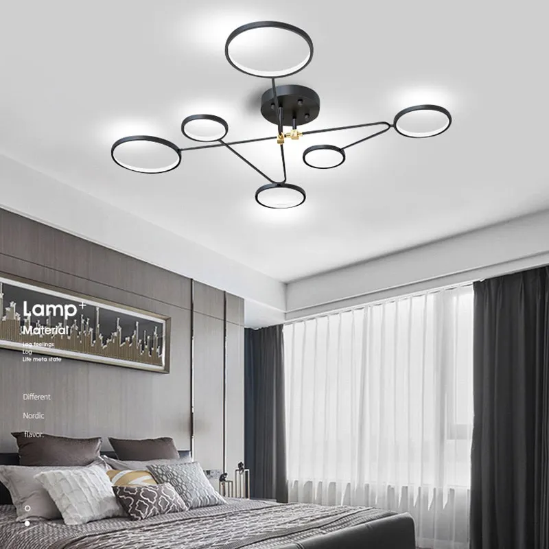 LED Ring Ceiling Light Living Room Kitchen Bedroom Bathroom Modern Home Decoration Round Ceiling Lamp Black
LED Ring Ceiling Light Living Room Kitchen Bedroom Bathroom Modern Home Decoration Round Ceiling Lamp Black