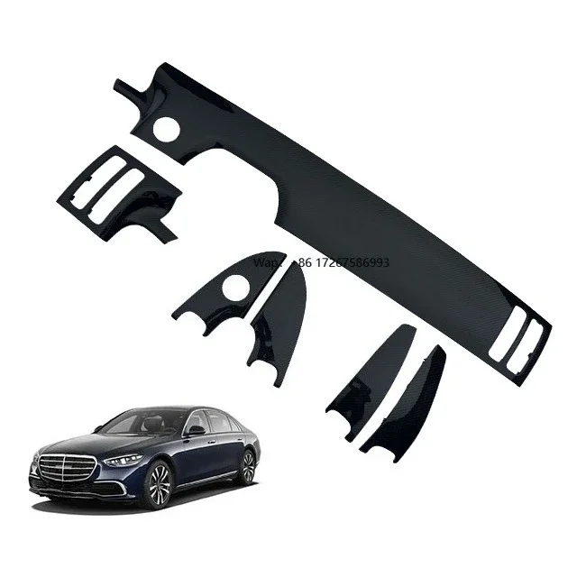 Benzz S W223 Carbon Fibre Interior Panel, Central Control Carbon Fibre Peach Wood Interior 6-piece Set, Interior Modification
Benzz S W223 Carbon Fibre Interior Panel, Central Control Carbon Fibre Peach Wood Interior 6-piece Set, Interior Modification