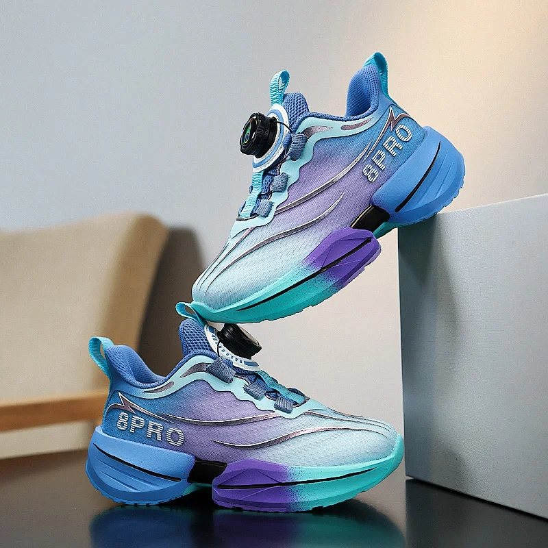 Summer children's fashionable rotating buckle sports shoes boys' running casual shoes girls' breathable lightweight sports shoes
Summer children's fashionable rotating buckle sports shoes boys' running casual shoes girls' breathable lightweight sports shoes