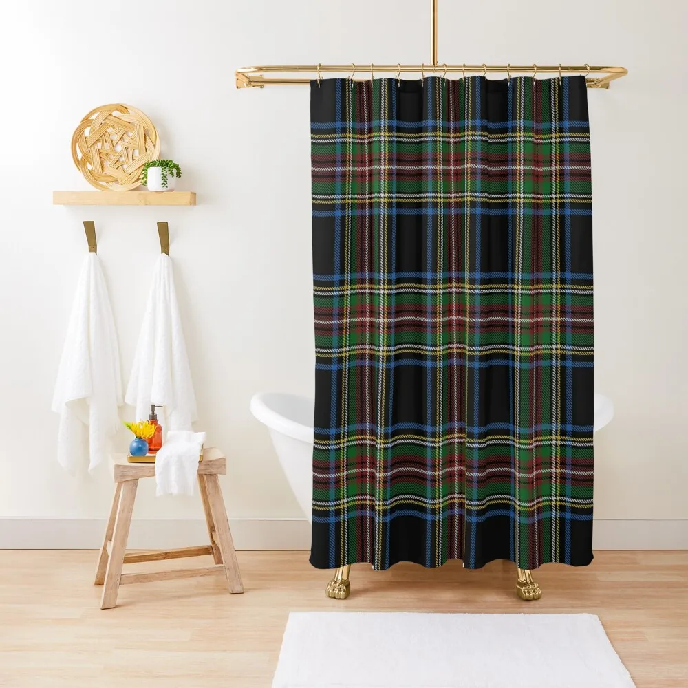 Black Stewart Tartan Shower Curtain Luxury Bathroom Waterproof Shower Cover Curtain
Black Stewart Tartan Shower Curtain Luxury Bathroom Waterproof Shower Cover Curtain