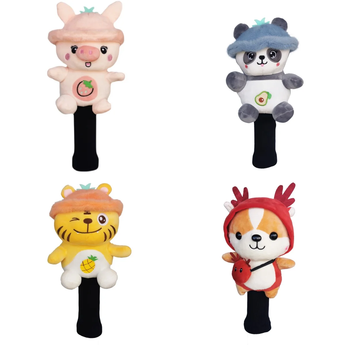 New Cute Cartoon Golf Club Driver Fairway Woods Hybrid Ut Headcover Panda Squirrel Golf Club Head Protect Cover
New Cute Cartoon Golf Club Driver Fairway Woods Hybrid Ut Headcover Panda Squirrel Golf Club Head Protect Cover