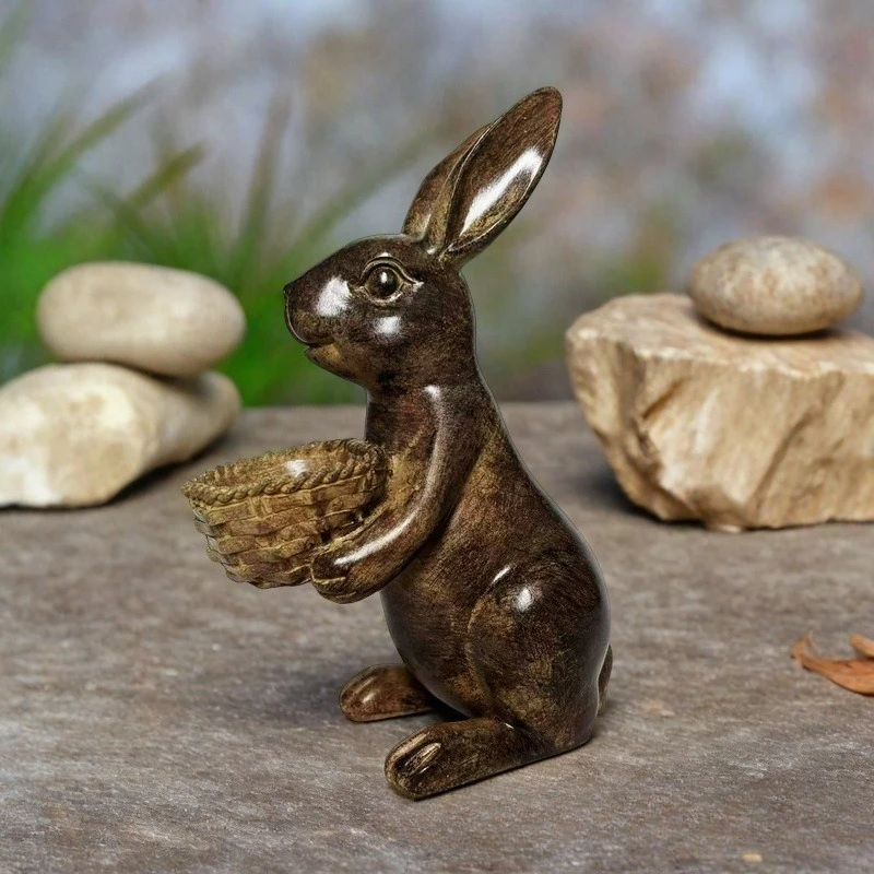 New Antique Rabbit Resin Bird Feeder Statue Outdoor Garden Courtyard Animal Decorative Ornament Garden Decoration Outdoor Decor
New Antique Rabbit Resin Bird Feeder Statue Outdoor Garden Courtyard Animal Decorative Ornament Garden Decoration Outdoor Decor
