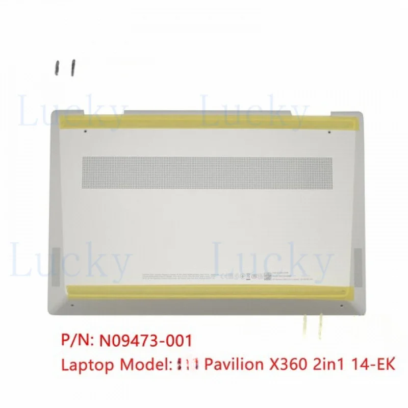 Нижняя крышка (D-образная) для HP Pavilion X360 2-в-1 14-EK, серебристая, новая, N09473-001
Нижняя крышка (D-образная) для HP Pavilion X360 2-в-1 14-EK, серебристая, новая, N09473-001