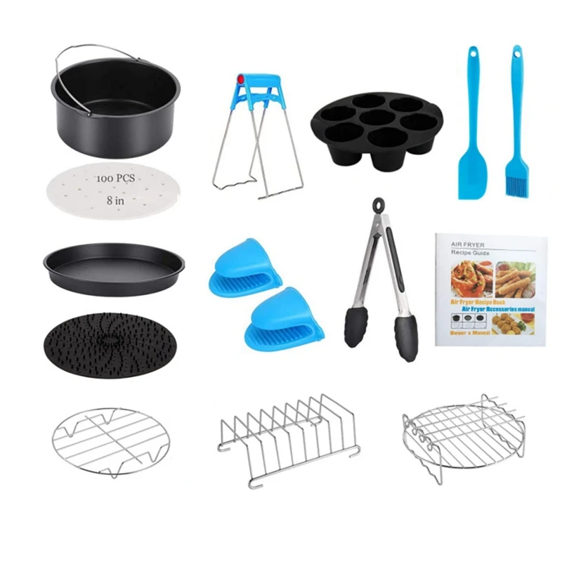 Аксессуары для фритюрницы COSORI Ninja Phillips Gowise Gourmia Dash Power XL, 14 шт., запчасти для фритюрницы
Аксессуары для фритюрницы COSORI Ninja Phillips Gowise Gourmia Dash Power XL, 14 шт., запчасти для фритюрницы