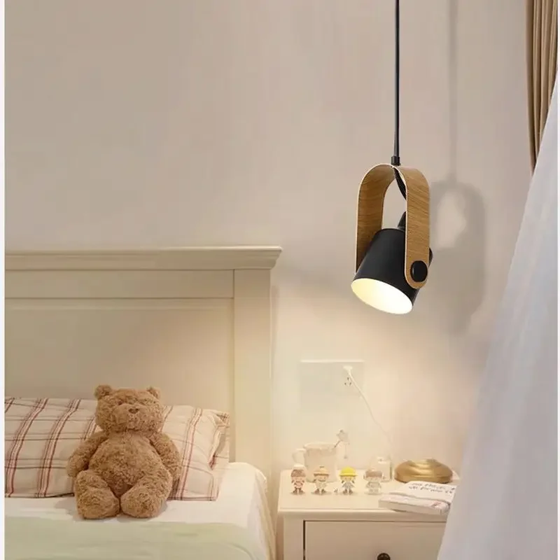 SANDYHA Pendant Light Minimalist Design Bedroom Hanging Line Light Wooden Style Creative And Personalized Small Pendant Light
SANDYHA Pendant Light Minimalist Design Bedroom Hanging Line Light Wooden Style Creative And Personalized Small Pendant Light