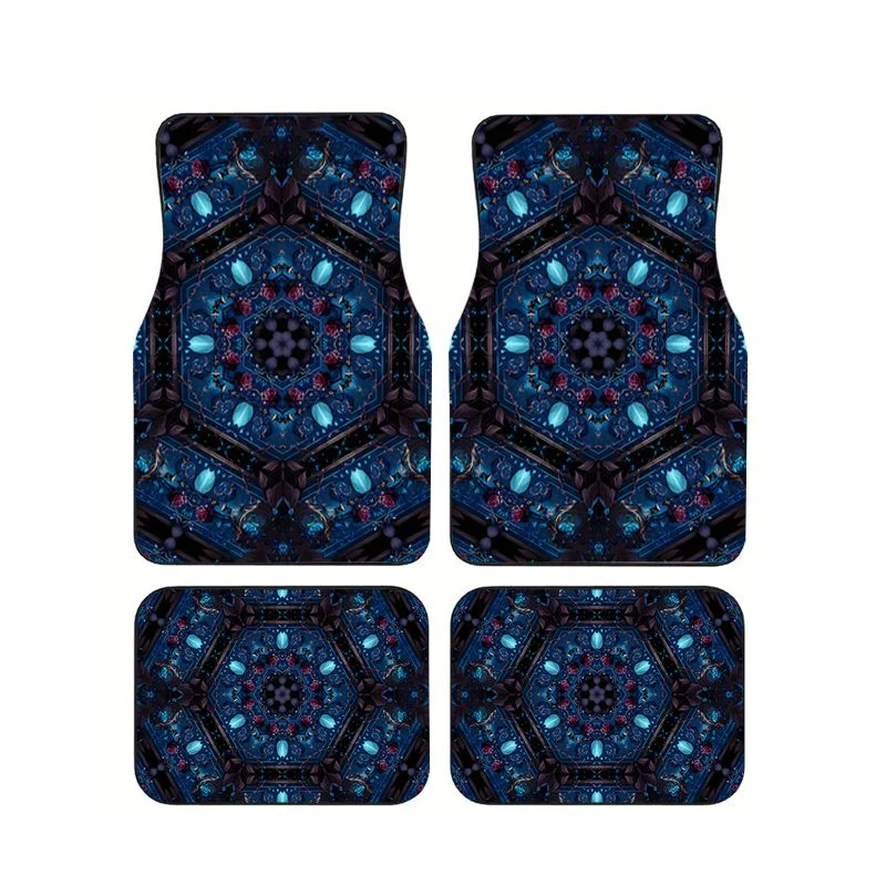 Blue Geometric Style Car Floor Mats 4Pcs Set Universal Waterproof Anti Slip Durable Auto Foot Carpets Interior Accessories
Blue Geometric Style Car Floor Mats 4Pcs Set Universal Waterproof Anti Slip Durable Auto Foot Carpets Interior Accessories