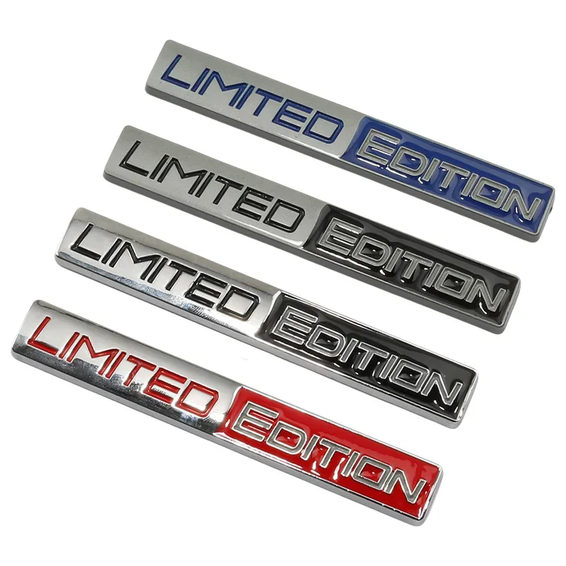 LIMITED EDITION metal car stickers hot selling for car modification standard Edition body trunk rear decoration decals
LIMITED EDITION metal car stickers hot selling for car modification standard Edition body trunk rear decoration decals