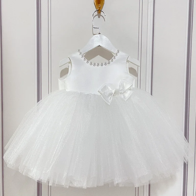 Cute Summer Baby Girls Sleeveless Vest Skirt 12M Toddler Children's Elegant Beading Birthday Party Clothing Fluffy Tulle Dress
Cute Summer Baby Girls Sleeveless Vest Skirt 12M Toddler Children's Elegant Beading Birthday Party Clothing Fluffy Tulle Dress