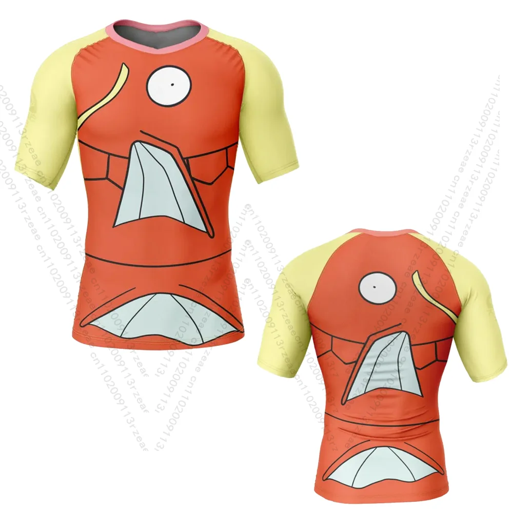 Magikarp Pokemon Anime Men's Cosplay Print Gym T-shirt Pocket Monster Kawaii Breathable Quick Dry Trend Sports Kid Short sleeve
Magikarp Pokemon Anime Men's Cosplay Print Gym T-shirt Pocket Monster Kawaii Breathable Quick Dry Trend Sports Kid Short sleeve