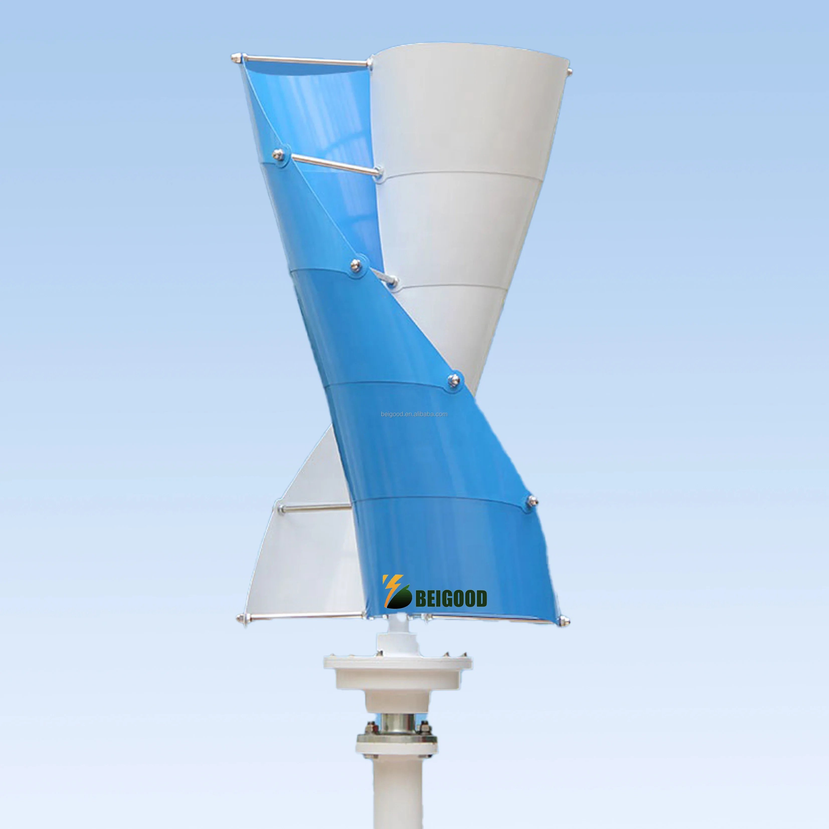 600w 800w 1000w 2000w Spiral Wind Turbine Spiral Type Vertical Axis Wind Turbine Generator
600w 800w 1000w 2000w Spiral Wind Turbine Spiral Type Vertical Axis Wind Turbine Generator