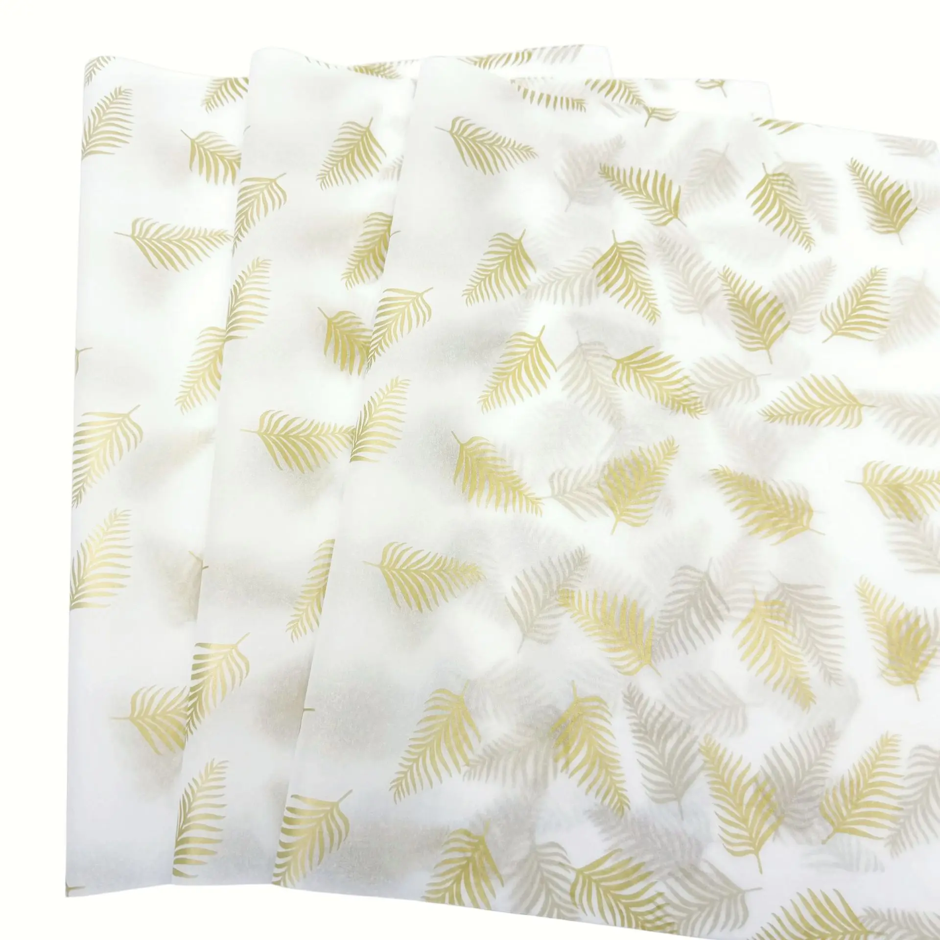 30 Sheets 35x50cm Gold Palm Leaf Tissue Paper For Gift Box Clothing Bouquet Wedding Party Decor
30 Sheets 35x50cm Gold Palm Leaf Tissue Paper For Gift Box Clothing Bouquet Wedding Party Decor