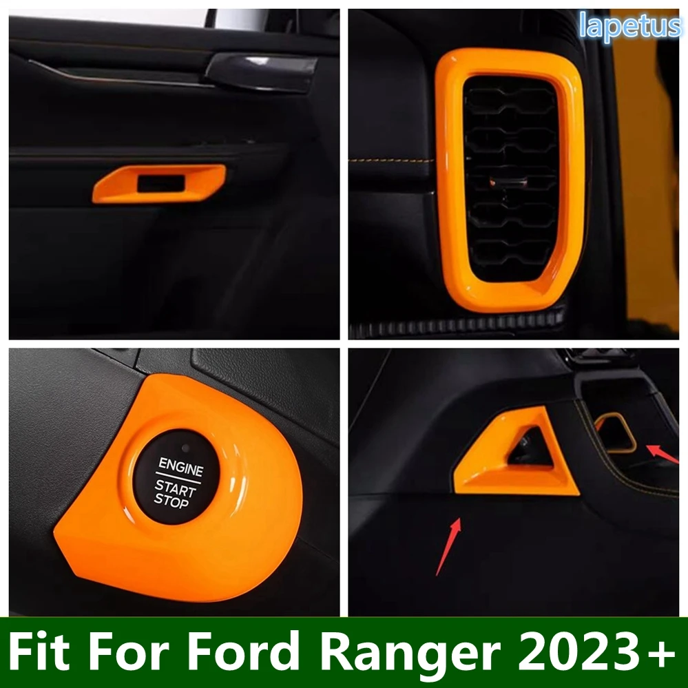 Central control Start Stop Button Air Conditioning Outlet AC Vent Inner Door Handle Bowl Cover Trim For Ford Ranger 2023 2024
Central control Start Stop Button Air Conditioning Outlet AC Vent Inner Door Handle Bowl Cover Trim For Ford Ranger 2023 2024