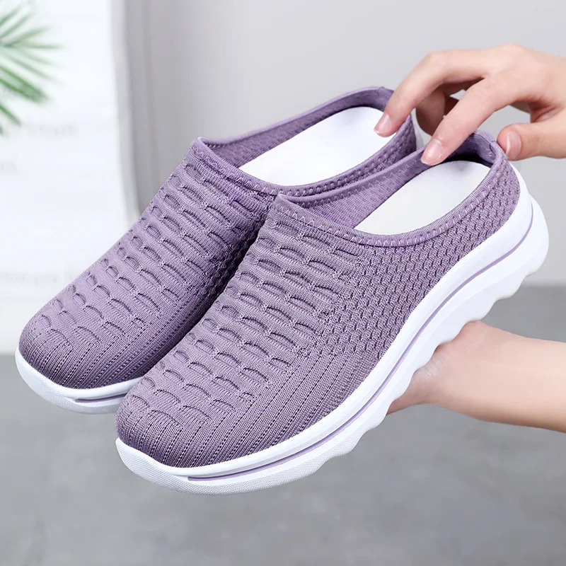 Women's Summer Breathable Commute Half Drag Shoes Soft Sole Lightweight Slip On Casual Comfortable Odor-Resistant
Women's Summer Breathable Commute Half Drag Shoes Soft Sole Lightweight Slip On Casual Comfortable Odor-Resistant