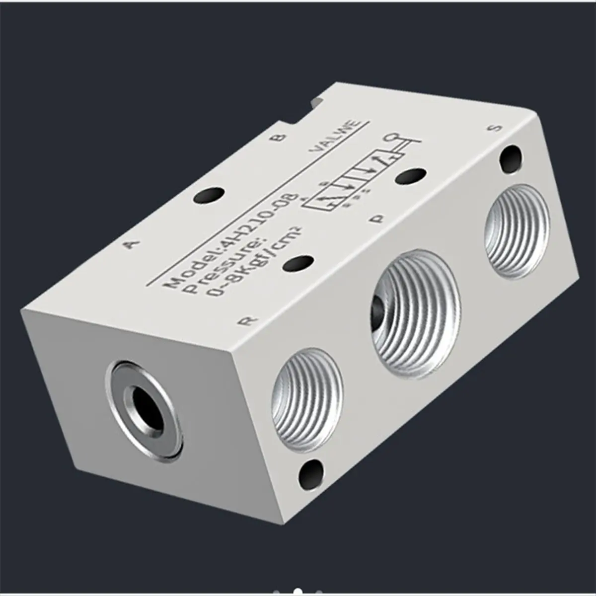 5/2-ходовой пневматический клапан с ручным рычагом, ручное управление, 2 положения, 3, 5 портов, двухтактный, 4H210-08
5/2-ходовой пневматический клапан с ручным рычагом, ручное управление, 2 положения, 3, 5 портов, двухтактный, 4H210-08