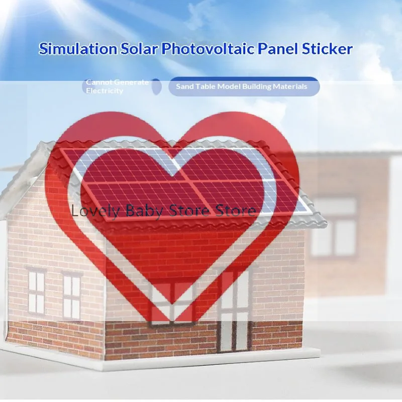 【BS】1PCS Self-adhesive Simulation Solar Sticker Building Model Material DIY Material For Diorama Cannot Generate Electricity
【BS】1PCS Self-adhesive Simulation Solar Sticker Building Model Material DIY Material For Diorama Cannot Generate Electricity